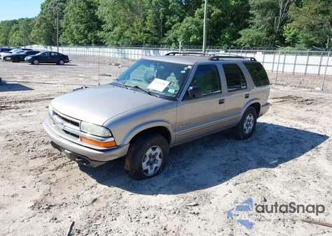 2004 Chevrolet Blazer Ls из США, поврежденный, VIN 1GNDT13X54K132020